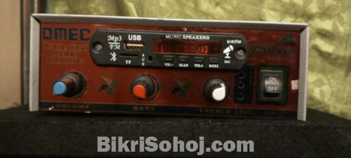 Bluetooth speaker box